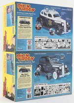 DICK TRACY POLICE CAR AND GETAWAY CAR BOXED PAIR BY PLAYMATES.