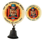GORGEOUS JULY 4TH BUTTONS FEATURING UNCLE SAM FROM THE HAKE COLLECTION.