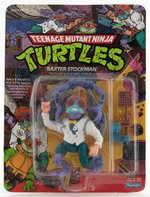 TEENAGE MUTANT NINJA TURTLES - BAXTER STOCKMAN SERIES 2/14 BACK CARDED ACTION FIGURE.