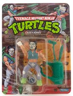 TEENAGE MUTANT NINJA TURTLES - CASEY JONES SERIES 2/19 BACK CARDED ACTION FIGURE.