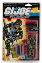 G.I. JOE: A REAL AMERICAN HERO - HIT & RUN SERIES 7/34 BACK CARDED ACTION FIGURE.