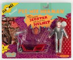 PEE-WEE'S PLAYHOUSE LOT OF 12 CARDED ACTION FIGURES.