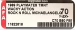 TEENAGE MUTANT NINJA TURTLES - WACKY ACTION ROCK N ROLL MICHAELANGELO AFA 70 Y-EX+.