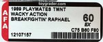 TEENAGE MUTANT NINJA TURTLES - WACKY ACTION BREAKFIGHTIN' RAPHAEL AFA 60 EX.