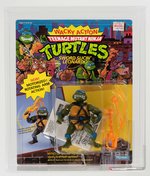 TEENAGE MUTANT NINJA TURTLES - WACKY ACTION SWORD SLICIN' LEONARDO AFA 75+ EX+/NM.