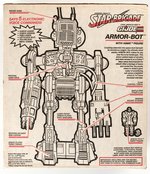 G.I. JOE STAR BRIGADE ARMOR-BOT SERIES 1 W/HAWK FIGURE IN FACTORY SEALED BOX.