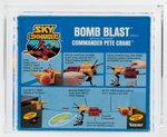 SKY COMMANDERS - BOMB BLAST VEHICLE WITH COMMANDER PETE CRANE ACTION FIGURE AFA 80+ NM.