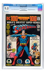 RELATED SUPERMAN CGC LOT OF FOUR.