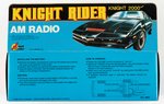 KNIGHT RIDER KNIGHT 2000 AM RADIO IN BOX.