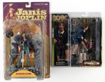 MCFARLANE TOYS ROCK'N ROLL CARDED ACTION FIGURE LOT OF 4.