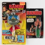 RAMBO ACCESSORIES FOR BIKES LOT OF 3 BY ARCO.