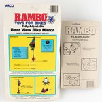 RAMBO ACCESSORIES FOR BIKES LOT OF 3 BY ARCO.