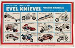 EVEL KNIEVEL PRECISION MINIATURES BOXED IDEAL DIE-CAST VEHICLE REPLICA PAIR.