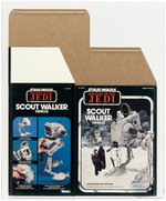 STAR WARS: REVENGE OF THE JEDI - SCOUT WALKER VEHICLE BOX FLAT CAS 80.