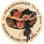 POCKET MIRROR FOR "PEACEMAKER THE PRIZE WINNING" FLOUR FROM "ALLIANCE MILLING CO."