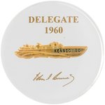 KENNEDY PT-BOAT "DELEGATE 1960" PAPER WEIGHT.