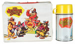 "THE BANANA SPLITS" VINYL LUNCHBOX WITH THERMOS.