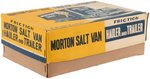LINEMAR MORTON SALT VAN HAULER AND TRAILER IN BOX.