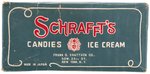 SCHRAFT'S CANDIES & ICE CREAM FRICTION MOTOR TRUCK IN BOX.