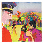 “THE BEATLES YELLOW SUBMARINE” TWO MEDIUM/SIX LARGE ASSEMBLED PUZZLES WITH BOXES.