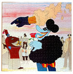 “THE BEATLES YELLOW SUBMARINE” TWO MEDIUM/SIX LARGE ASSEMBLED PUZZLES WITH BOXES.