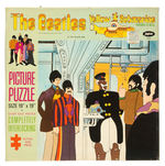 “THE BEATLES YELLOW SUBMARINE” TWO MEDIUM/SIX LARGE ASSEMBLED PUZZLES WITH BOXES.