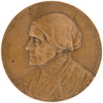 SUSAN B. ANTHONY WOMEN'S SUFFRAGE MEDAL "FAILURE IS IMPOSSIBLE" BY SCULPTOR LEILA USHER.
