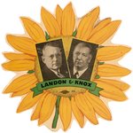 LANDON & KNOX DIECUT JUGATE SUNFLOWER DECAL.