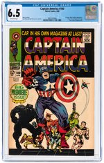 CAPTAIN AMERICA #100 APRIL 1968 CGC 6.5 FINE+.