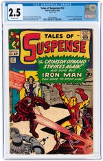 TALES OF SUSPENSE #52 APRIL 1964 CGC 2.5 GOOD+ (FIRST BLACK WIDOW).