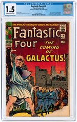 FANTASTIC FOUR #48 MARCH 1966 CGC 1.5 FAIR/GOOD (FIRST SILVER SURFER & GALACTUS).