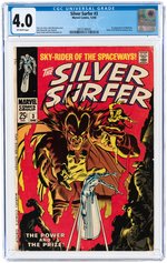 SILVER SURFER #3 DECEMBER 1968 CGC 4.0 VG (FIRST MEPHISTO).