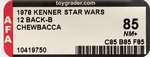 STAR WARS - CHEWBACCA 12 BACK-B AFA 85 NM+.