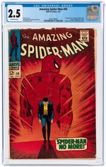 AMAZING SPIDER-MAN #50 JULY 1967 CGC 2.5 GOOD+ (FIRST KINGPIN).