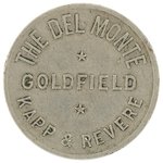 1906 TOKEN FOR HISTORIC 42 ROUND BOUT BETWEEN BATTLING NELSON AND THE CHAMPION OF THE WORLD JOE GANS.