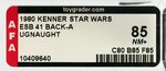 STAR WARS: THE EMPIRE STRIKES BACK - UGNAUGHT 41 BACK-A AFA 85 NM+.