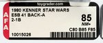 STAR WARS: THE EMPIRE STRIKES BACK - 2-1B 41 BACK-A AFA 85 NM+.