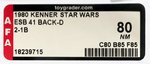 STAR WARS: THE EMPIRE STRIKES BACK - 2-1B 41 BACK-D AFA 80 NM.