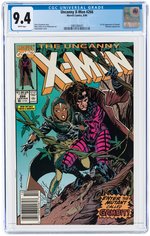 UNCANNY X-MEN #266 AUGUST 1990 CGC 9.4 NM (FIRST FULL GAMBIT).