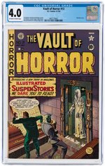 VAULT OF HORROR #13 JUNE-JULY 1950 CGC 4.0 VG.