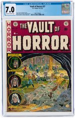 VAULT OF HORROR #27 OCTOBER-NOVEMBER 1952 CGC 7.0 FINE/VF.