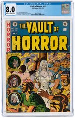 VAULT OF HORROR #28 DECEMBER 1952-JANUARY 1953 CGC 8.0 VF.