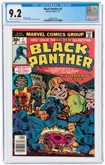 BLACK PANTHER #1 JANUARY 1977 CGC 9.2 NM-.