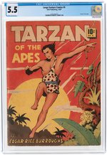 LARGE FEATURE COMIC #5 1939 CGC 5.5 FINE- (TARZAN OF THE APES).