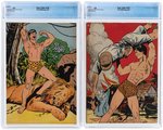 FOUR COLOR #134 & #161 CGC COMIC PAIR (TARZAN).