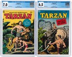 TARZAN #4 & #5 CGC COMIC PAIR.