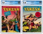 TARZAN #6 & #7 CGC COMIC PAIR.