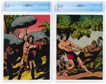 TARZAN #6 & #7 CGC COMIC PAIR.