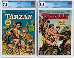 TARZAN #8 & #9 CGC COMIC PAIR.