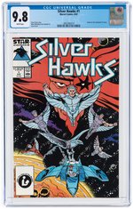 SILVER HAWKS #1 AUGUST 1987 CGC 9.8 NM/MINT.